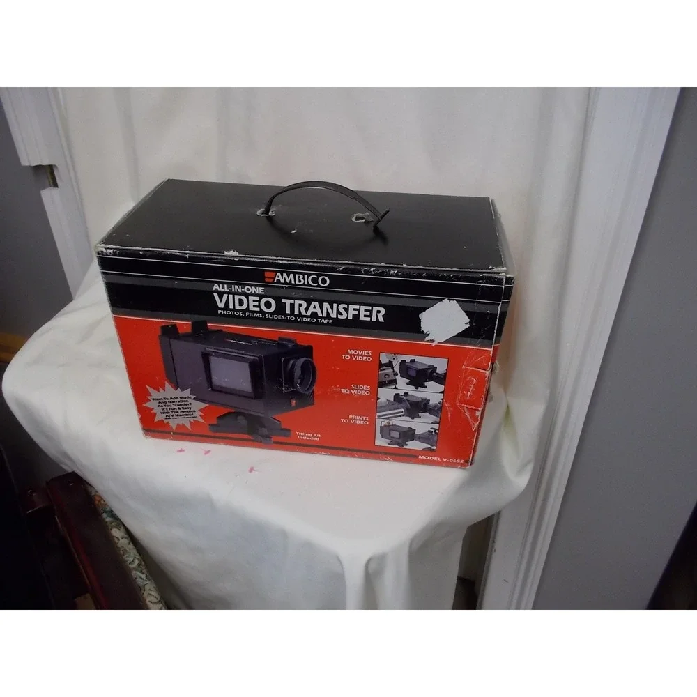 Ambico V-0652 AIO Video Transfer Photos Films Slides to Video Tape Camcorder